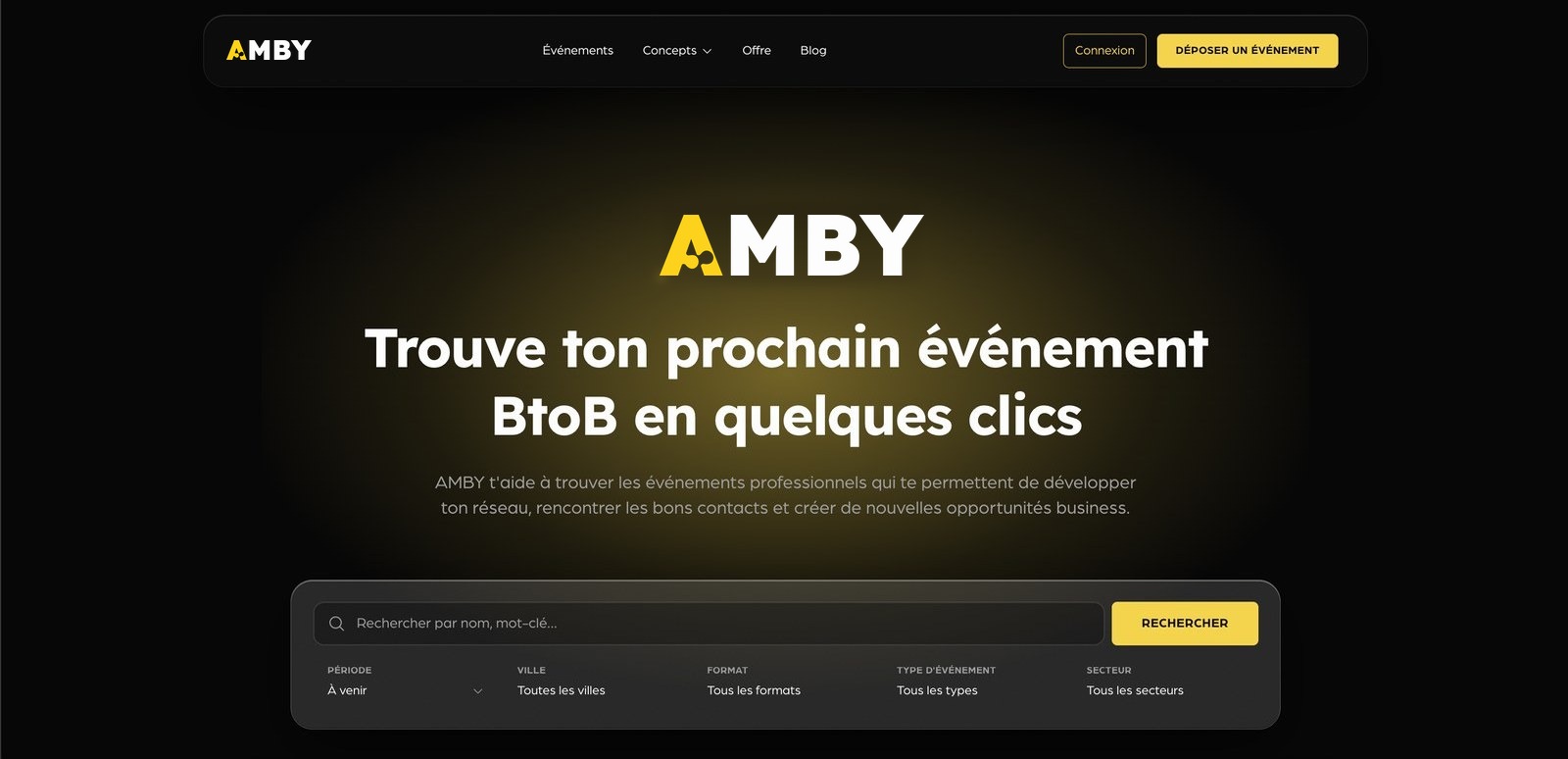Aperçu du site AMBY